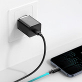 شارژر دیواری باسئوس مدل Super SI tzccsup-l01 به همراه کابل USB-C