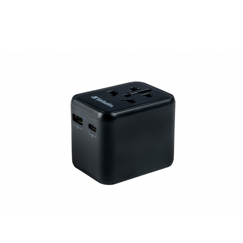 شارژر دیواری 20 وات 2 پورت ورباتیم مدل UTA-02