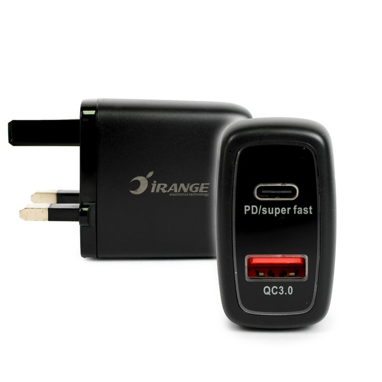 شارژر دیواری 45 وات 2 پورت آیرنج مدل LC 136 به همراه کابل USB‑C