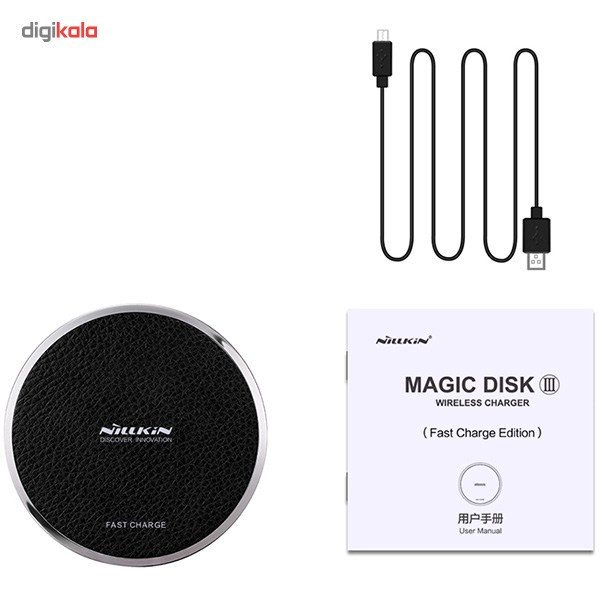 شارژر بی سیم نیلکین مدل Magic Disk III Fast Charge Edition