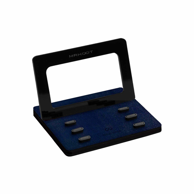 نگهدارنده گوشی موبایل ماهوت مدل MODEL 3_Deep-Blue-Leather
