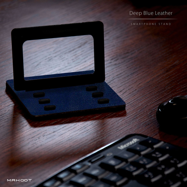 نگهدارنده گوشی موبایل ماهوت مدل MODEL 3_Deep-Blue-Leather