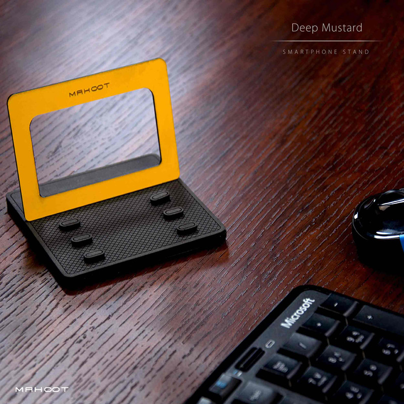 پایه نگهدارنده گوشی موبایل ماهوت مدل MODEL 3_Matte-Deep-Mustard