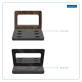 نگهدارنده گوشی موبایل ماهوت مدل MODEL 3_Walnut