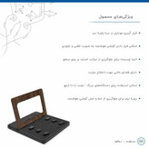 نگهدارنده گوشی موبایل ماهوت مدل MODEL 3_Walnut