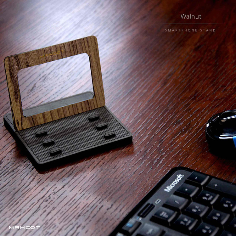 نگهدارنده گوشی موبایل ماهوت مدل MODEL 3_Walnut