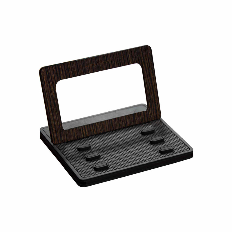 نگهدارنده گوشی موبایل ماهوت مدل MODEL 3_Dark-Gold-Stripes-Wood