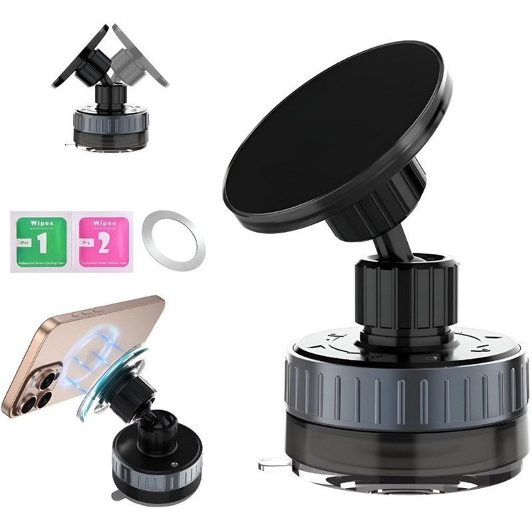 پایه نگهدارنده گوشی موبایل و تبلت مدل S514c مناسب برای استفاده روی میز و داخل خودرو با قابلیت تنظیم زاویه