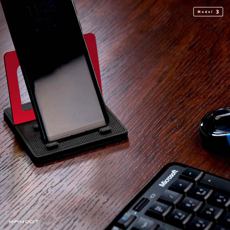 نگهدارنده گوشی موبایل ماهوت مدل MODEL 3_Matte-Warm-Red