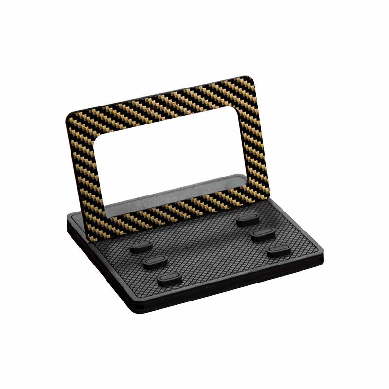 نگهدارنده گوشی موبایل ماهوت مدل MODEL 3_Glossy-Brown-Fiber