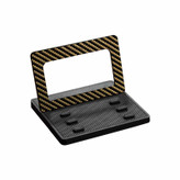 نگهدارنده گوشی موبایل ماهوت مدل MODEL 3_Glossy-Brown-Fiber