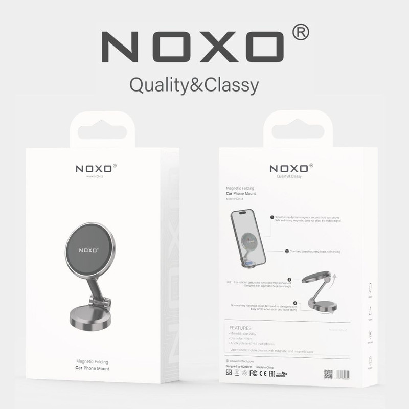 پایه نگهدارنده مغناطیسی گوشی موبایل نوکسو مدل HDN-3