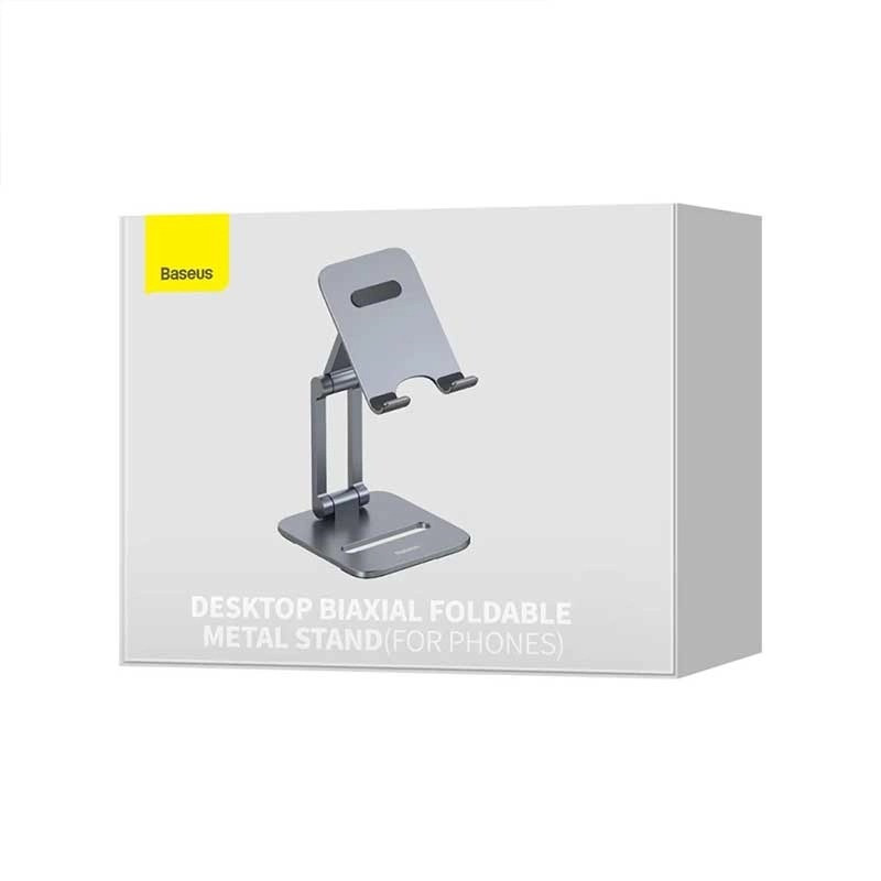نگهدارنده گوشی موبایل بیسوس مدل Biaxial Foldable Metal