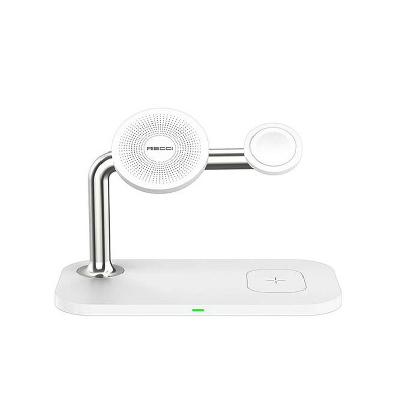 پایه نگهدارنده و شارژر بی سیم گوشی موبایل رسی مدل Wireless Charger RCW-20