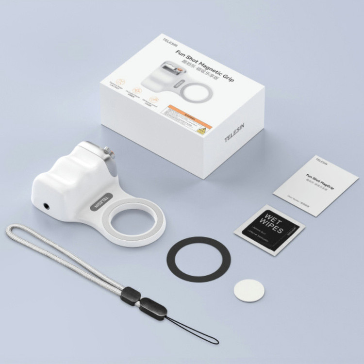 حلقه نگهدارنده گوشی موبایل تلسین مدل FUN SHOT MAGNETIC GRIP