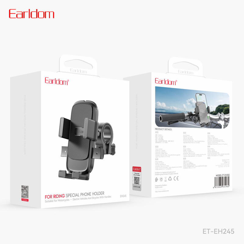 پایه نگهدارنده گوشی موبایل ارلدام مدل RIDING EH245