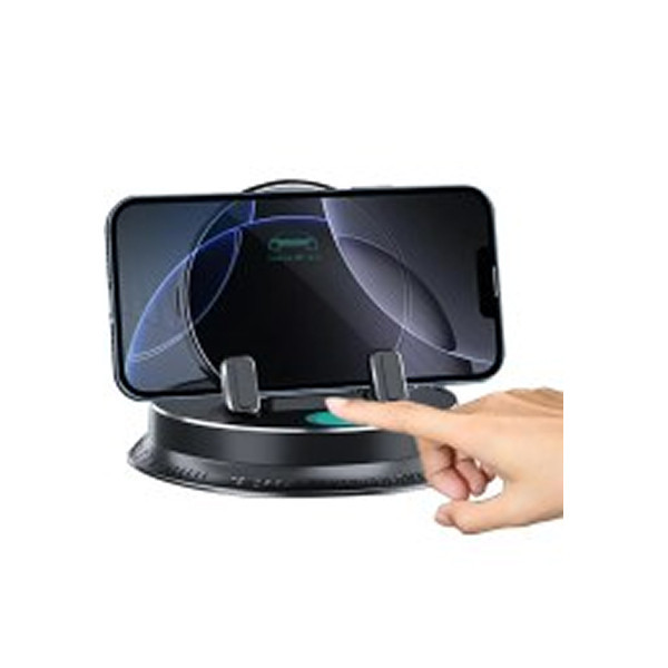 پایه نگهدارنده گوشی موبایل و تبلت مدل A9 دارای چرخش ۳۶۰ درجه پاپ سوکت