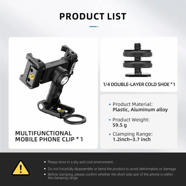 نگهدارنده گوشی موبایل تلسین مدل Multifunctional