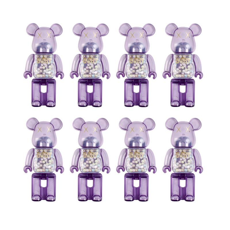 پایه نگهدارنده گوشی موبایل پاپ سوکت مدل خرس BABY کد B2 مجموعه 8 عددی