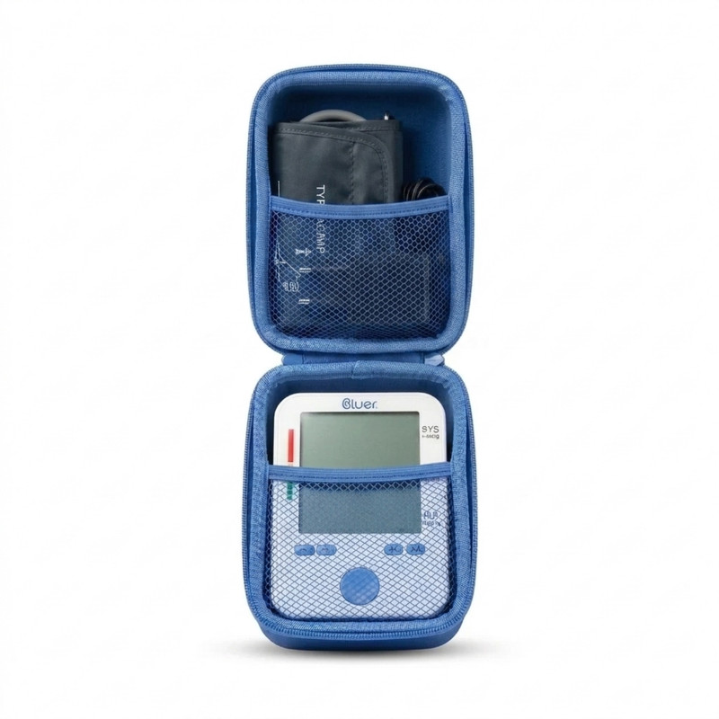 فشارسنج بازویی دیجیتال بلوئر URION U80NH آداپتور دار، با اعلان صوتی فارسی، منبع تغذیه برق و باتری، سایز بازو 22 تا 42 و تشخیص فشار سیستولیک