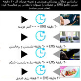 تنس عضلانی ویزدام مد مدل TENS/EMS بسته 3 عددی