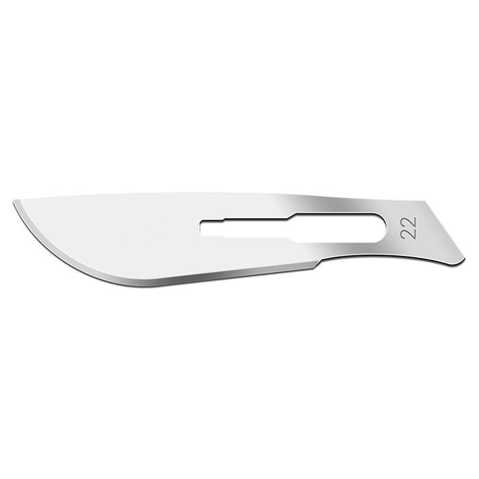 تیغ استریل موریس شماره 22 بسته 100 عددی