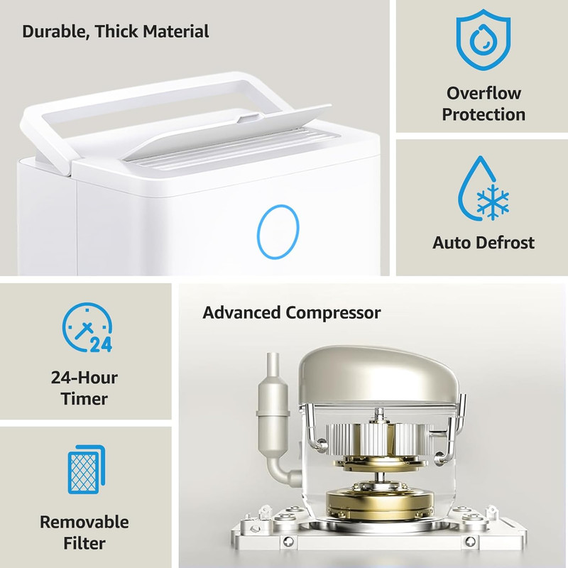 دستگاه رطوبت گیر کنکا مدل D032-06LB