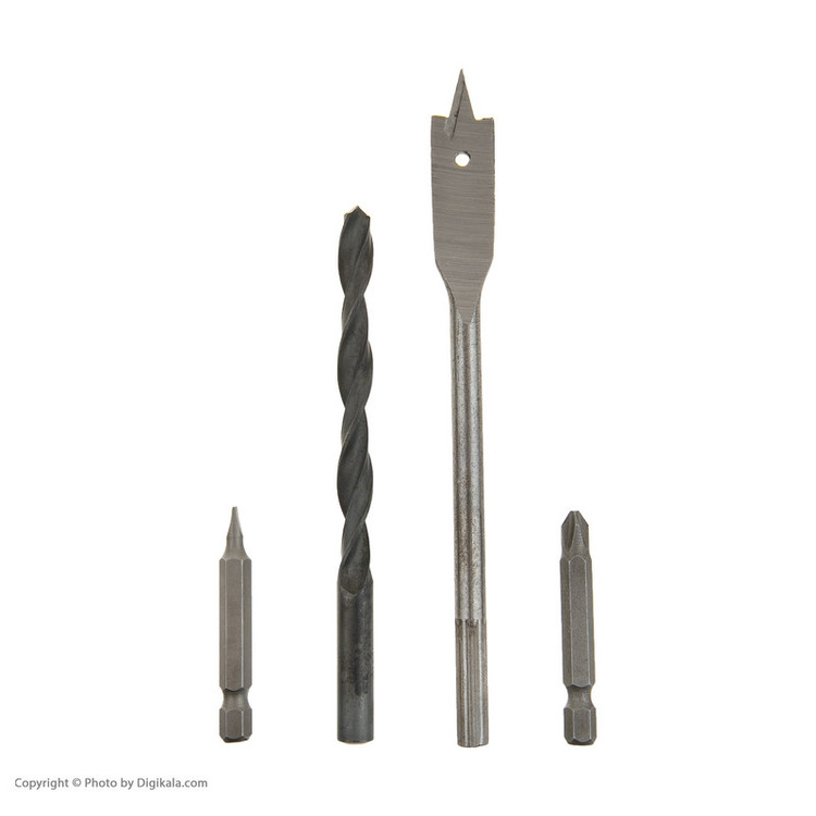 مجموعه 35 عددی دریل پیچ گوشتی شارژی 10 میلیمتری 118 ولت جاب مدل JB-118 Industrial YW