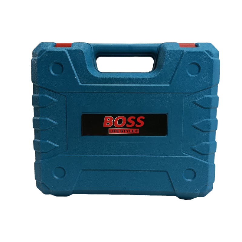دریل چکشی باس مدل 36V-single battery مجموعه 27 عددی