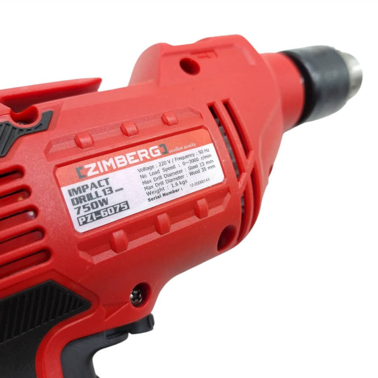 دریل چکشی زیمبرگ مدل PZI-6075