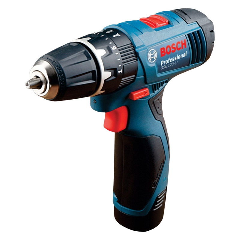 دریل پیچ گوشتی چکشی شارژی بوش مدل GSB 120-LI