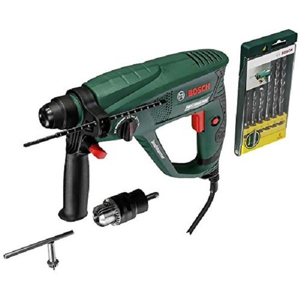 دریل بتن کن چکشی سه نظام چهارشیار 600 وات بوش مدل PBH 2500 SRE