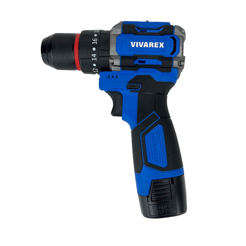 دریل شارژی 16/8 ولت براشلس ویوارکس مدل VR1610V-21BL
