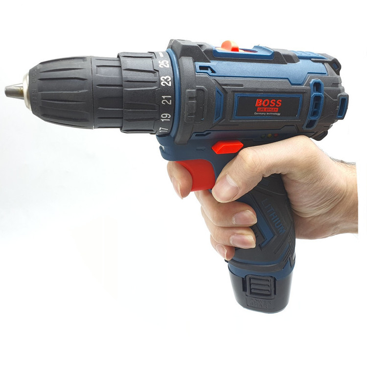 پیچ گوشتی شارژی باس مدل LI-ION-18V مجموعه 28 عددی