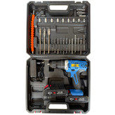 پیچ گوشتی شارژی 88 ولت سه نظام جاب مدل JB-88 POWER X مجموعه 40 عددی