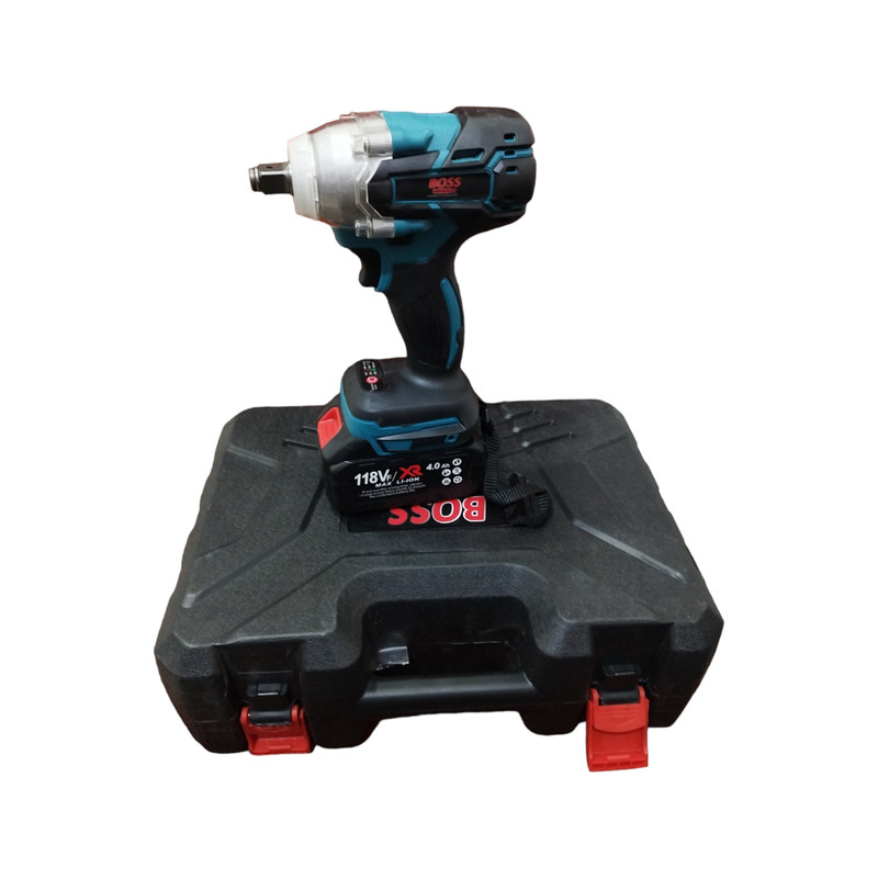 آچار بکس شارژی باس مدل 118vf4ah-brushless مجموعه 26 عددی
