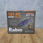 فرز انگشتی دیمردار 3.2 میلیمتری 130 وات رابین مدل 3110_130W مجموعه 110 عددی