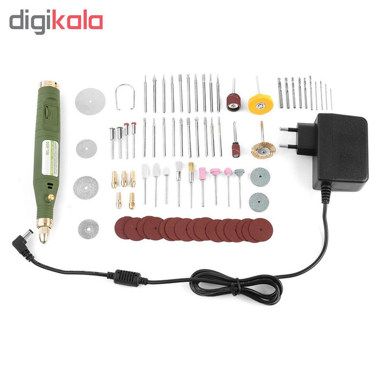 مجموعه 160 عددی فرز انگشتی مدل WL-800