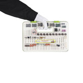 مجموعه 244 عددی فرز انگشتی سیلور مدل GT-RA244