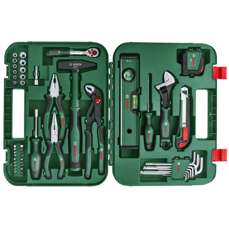 مجموعه 52 عددی ابزار دستی بوش مدل حرفه ای کد PRO BOX 1600A02BY7
