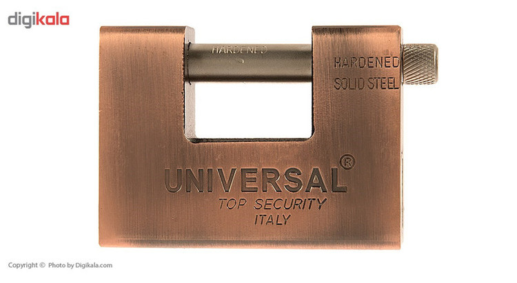 قفل کتابی یونیورسال مدل Rose gold 94 mm