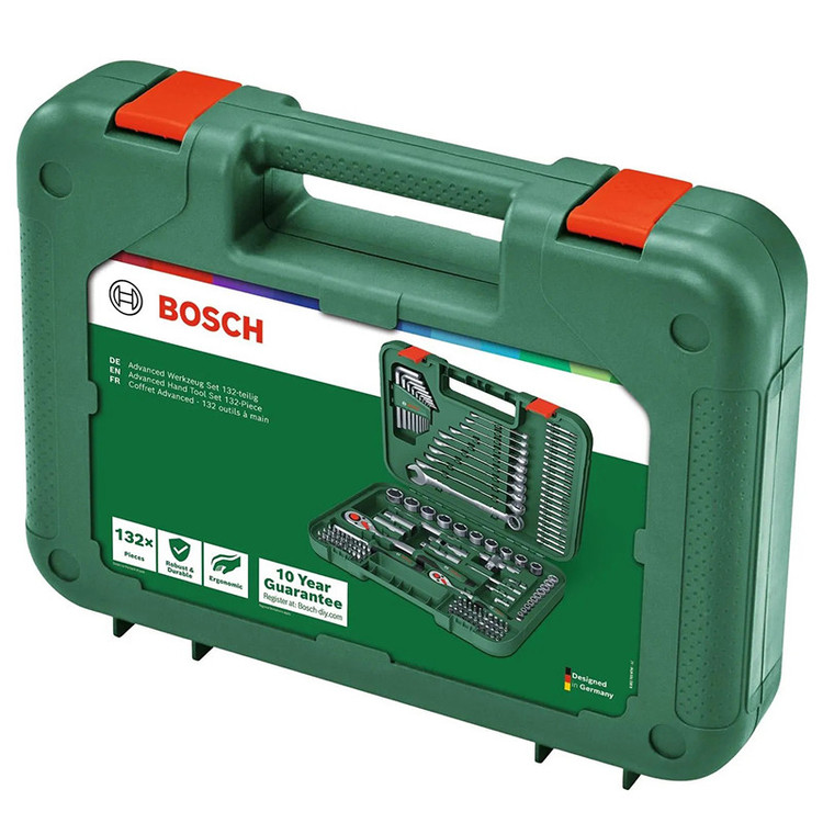 آچار و بکس بوش مدل فوق حرفه ای کد 1600A02Z9B مجموعه 132 عددی