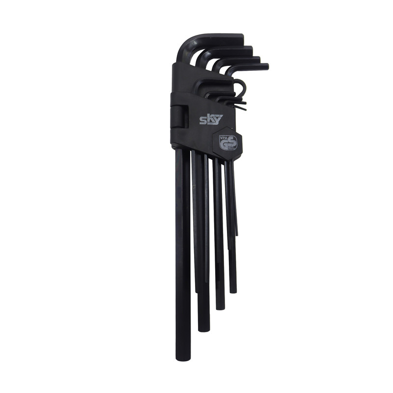 آچار آلن اسکای مدل شش گوش کد YP-FOGH BOLAND-ST-2213B مجموعه 9 عددی