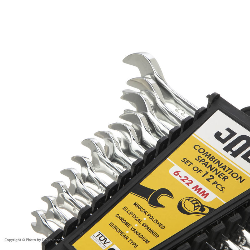 آچار و سری بکس و پیچ گوشتی جاب مدل J-200058 مجموعه 58 عددی