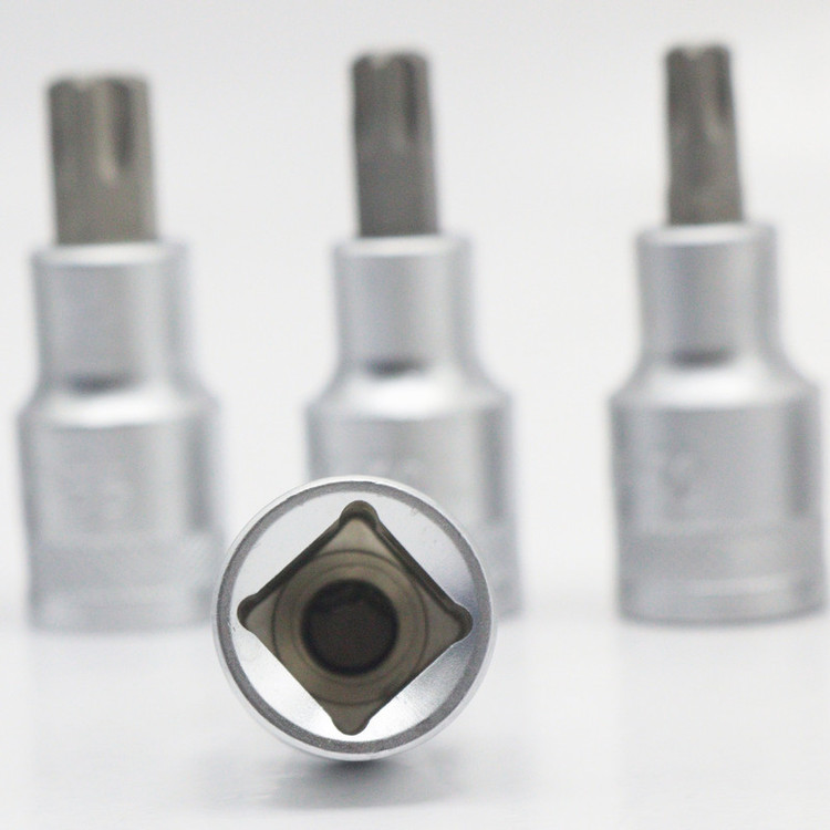 آچار بکس آلنی ستاره ای اسکای مدل YP-ST-7119TE-E8-E24/T20-T70MM مجموعه 19 عددی
