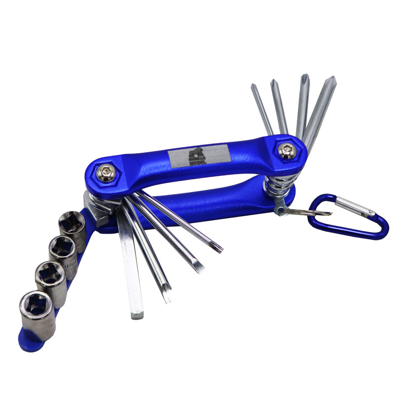 آچار آلن بکسی و پیچ گوشتی مشتی مدل گوریلا کد YPS-6-10MM مجموعه 12 عددی