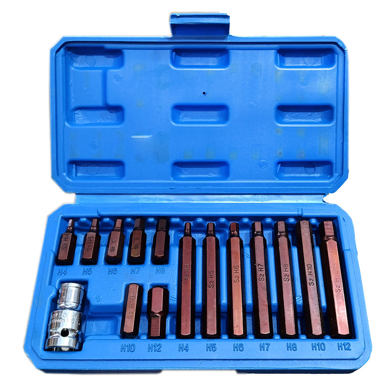 آچار بیت شش گوش مدل AS5417R مجموعه 15 عددی
