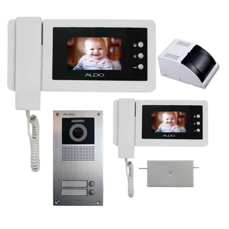 دربازکن تصویری آلدو مدل   AL-NUDCxV414L/2/white