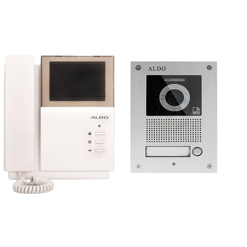 دربازکن تصویری کارتی آلدو مدل 412-4ucm-rf