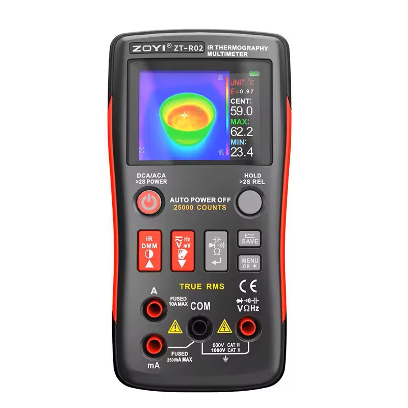 دوربین حرارتی و مولتیمتر زویی مدل ZT-R02